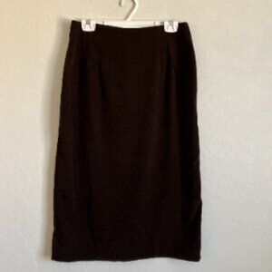 Skirt Womens 12 Faux Suede